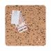 Bi-Office Eco Frameless Square Board Double-Sided CorkBlack Eva 30x30cm SF1054412397 BQ47029
