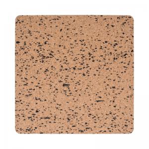 Bi-Office Eco Frameless Square Board Double-Sided CorkBlack Eva