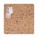 Bi-Office Eco Frameless Square Board Double-Sided CorkBlack Eva 45x45cm SF244412397 BQ47031