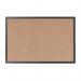 Bi-Office Essentials Techcork Noticeboard Black Frame 90x60cm SF132209168 BQ47322