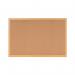 Earth Prime Cork Noticeboard 240x120cm Cork Surface Oak MDF Frame SF362001233 BQ47601