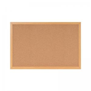 Bi-Office Earth Prime Cork Noticeboard 180x120cm Cork Surface Oak MDF