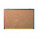 Bi-Office Schoolmate Noticeboard Cork Coloured Frame 60x45cm SF041408866 BQ47966