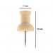 Bi-Office Wooden Push Pins (Pack of 20 PI3203 BQ48008