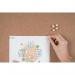 Bi-Office Wooden Push Pins (Pack of 20 PI3203 BQ48008