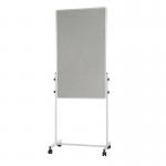 The Bi-Office Flipchart Easels & Pads Bi-Office White Portable Duo Board and Flipchart Easel is a versatile and convenient tool for presentations and brainstorming sessions. The whiteboard and flipchart can be easily switched between, while the portable easel provides convenient mobility for various settings. This all-in-one solution is perfect for any team or individual seeking an efficient and organized way to display ideas.