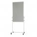 The Bi-Office Flipchart Easels & Pads Bi-Office White Portable Duo Board and Flipchart Easel is a versatile and convenient tool for presentations and brainstorming sessions. The whiteboard and flipchart can be easily switched between, while the portable easel provides convenient mobility for various settings. This all-in-one solution is perfect for any team or individual seeking an efficient and organized way to display ideas.
