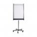 Bi-Office Roll Up Mobile Easel Magnetic Silver Finish Surface 70x100cm EA4822016 BQ50220