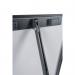 Bi-Office Classic Magnetic Footbar Easel Black 70x100cm EA2306007 BQ50236