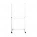 Bi-Office Ultimate Grey Mobile Board Structure 80 Angle 113x151cm EA4402 BQ50442