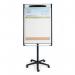 Bi-Office Mastervision Magnetic Mobile Easel Black 70x100cm EA48066720 BQ50467