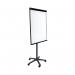 Bi-Office Classic Magnetic Mobile Easel Black Structure 70x100cm EA4806185 BQ50488