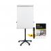 Bi-Office Classic Magnetic Mobile Easel BlackGrey 70x100cm EA4806175 BQ50617