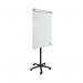 Bi-Office Classic Magnetic Mobile Easel BlackGrey 70x100cm EA4806175 BQ50617