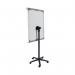 Bi-Office Classic Magnetic Mobile Easel BlackGrey 70x100cm EA4806175 BQ50617