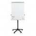 Bi-Office Classic Magnetic Mobile Easel BlackGrey 70x100cm EA4806175 BQ50617