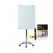 Bi-Office Prime Glass Mobile Easel Magnetic Surface 70x100cm GEA4850116 BQ50850