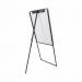 Non-Magn Footbar Easel Black 70x100