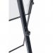 Non-Magn Footbar Easel Black 70x100