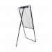 Bi-Office Classic Non-Magnetic Footbar Easel Black 70x100cm EA2300007 BQ50992