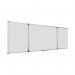 Bi-Office Maya Trio Magnetic Lacquered Steel Surface Aluminium Frame 120x90cm TR02020509170 BQ51207