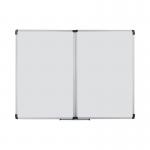 Bi-Office Maya Trio Magnetic Lacquered Steel Surface Aluminium Frame 120x90cm TR02020509170 BQ51207