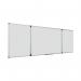 Bi-Office Maya Trio Magnetic Lacquered Steel Surface Aluminium Frame 120x90cm TR02020509170 BQ51207