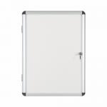 Bi-Office Enclore Magnetic Display Case Acrylic Door Aluminium Frame 4xA4 VT610109150 BQ52091