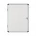 Bi-Office Enclore Magnetic Display Case Acrylic Door Aluminium Frame 4xA4 VT610109150 BQ52091