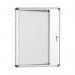 Bi-Office Enclore Magnetic Display Case Acrylic Door Aluminium Frame 4xA4 VT610109150 BQ52091