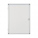 Bi-Office Enclore Magnetic Display Case Acrylic Door Aluminium Frame 9xA4 VT630109150 BQ52109