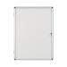 Bi-Office Enclore Magnetic Display Case Acrylic Door Aluminium Frame 9xA4 VT630109150 BQ52109