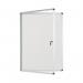 Bi-Office Enclore Magnetic Display Case Acrylic Door Aluminium Frame 9xA4 VT630109150 BQ52109