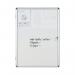 Bi-Office Enclore Magnetic Display Case Acrylic Door Aluminium Frame 9xA4 VT630109150 BQ52109