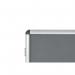 Bi-Office Enclore Display Case Grey Felt Acrylic Aluminium Frame 12xA4 VT660103150 BQ52315
