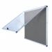 Bi-Office Enclore Fire Retardant Grey Lockable Door Top Hinged 12xA4 ST370102150 BQ52390