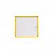 Bi-Office Ultrabrite Magnetic Display Case Acrylic Yellow Aluminium Frame 9xA4 VT6301601511 BQ52508