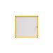 Bi-Office Ultrabrite Magnetic Display Case Acrylic Yellow Aluminium Frame 9xA4 VT6301601511 BQ52508