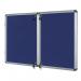 Bi-Office Enclore Fire Retardant Blue Lockable Door Top Hinged 32xA4 ST770101150 BQ52568