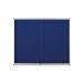 Bi-Office Lockable 890x625mm Glazed Display Case VT690107160 BQ52716