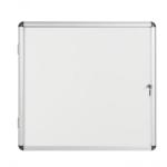 Bi-Office Enclore Magnetic Display Case Acrylic Door Aluminium Frame 6xA4 VT620109150 BQ52915