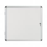 Bi-Office Enclore Magnetic Display Case Acrylic Door Aluminium Frame 6xA4 VT620109150 BQ52915