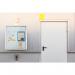 Bi-Office Mastervision Outdoor Magnetic Display Case Aluminium Frame 9xA4 VT630209760 BQ52941