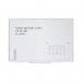 Bi-Office New Generation A9 Whiteboard Enamel Surface 180x90cm CR1101830 BQ54118