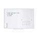 Bi-Office New Generation Magnetic Enamel Whiteboard 1200x900mm CR0801830 BQ54168