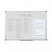 Bi-Office Maya Whiteboard Enamel Surface 120x120cm CR1701170 BQ54177