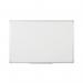 Earth Maya Magnetic Whiteboard 90x60cm Enamel Surface Aluminium Frame CR0620790 BQ54679