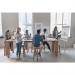 Bi-Office Self-Stick Flipchart Pad 635x762mm 30 Sheet White (Pack of 2) FL128107 BQ55107