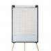 Bi-Office Flipchart Pad Gridded 30 sheets 70gsm Paper A1 (Pack of 5) FL0129407 BQ55113