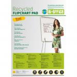 Bi-Office Earth Plain Flipchart Pad A1 40 Sheet (Pack of 5) FL0111801 BQ55181